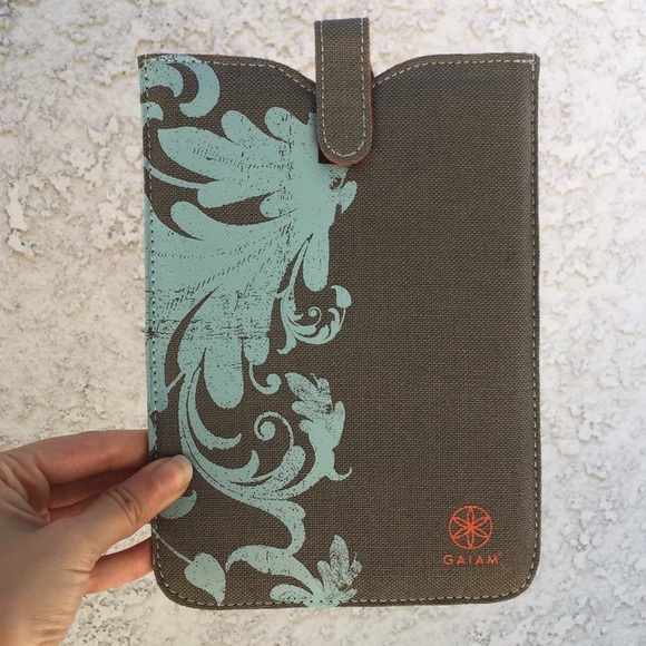 Apple iPad Mini Soft Fabric Gray Blue Holder Travel Carrying Case Sleeve Cover - Picture 1 of 8
